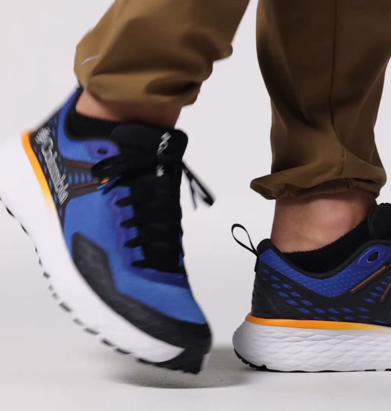 Men's Konos TRS Hiking Shoe, Color: Vivid Blue, Marmalade
