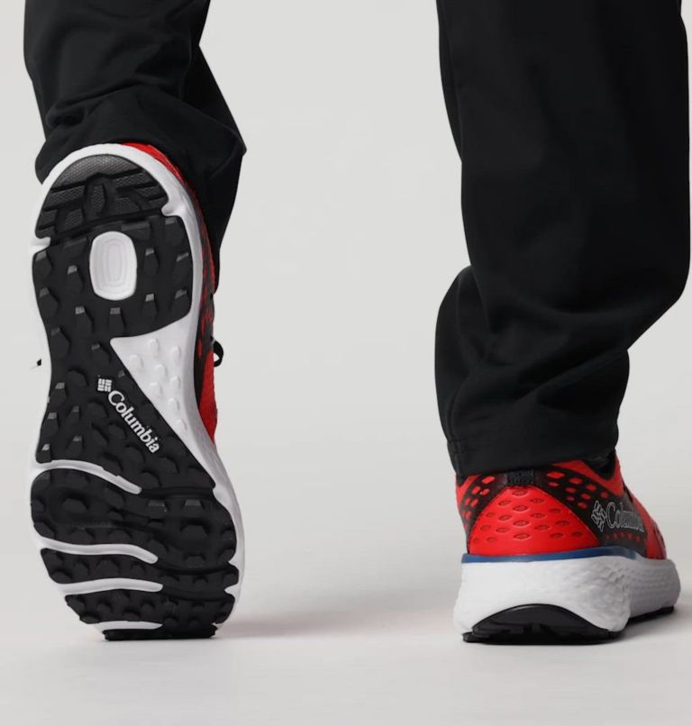 Men's Konos TRS Shoe, Color: Poppy Red, Phoenix Blue