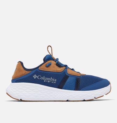 Columbia Shoes Mens 9 Low Drag PFG Fishing Sneakers BM0094-088 Grey Mesh  Lace Up