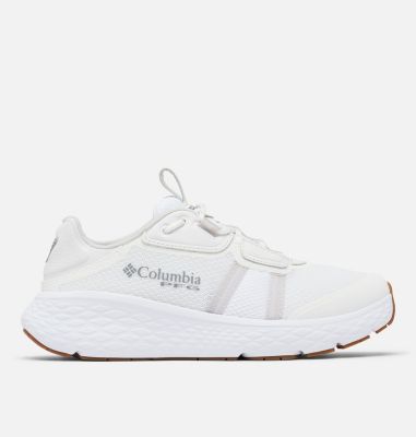 Columbia Womens Slack Water PFG Lace Boat Shoe 7 Mirage/White, Women's