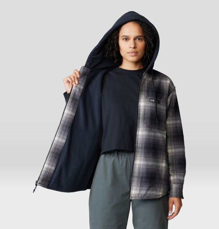 Women's Plusher™ Microchill Lined Shacket | Mountain Hardwear Women's Plusher™ Microchill Lined Shacket | Mountain Hardwear