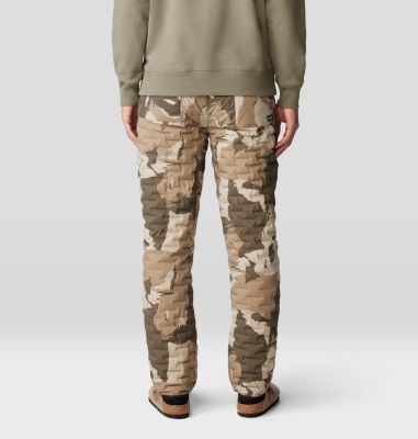 Men's Stretchdown Light Pant, Color: Badlands Snowdrifts Print, image 19