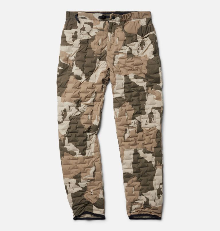 Men's Stretchdown Light Pant, Color: Badlands Snowdrifts Print, image 2