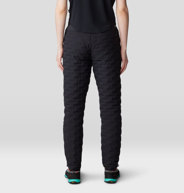 Women's Stretchdown Light Pant, Color: Black, image 3