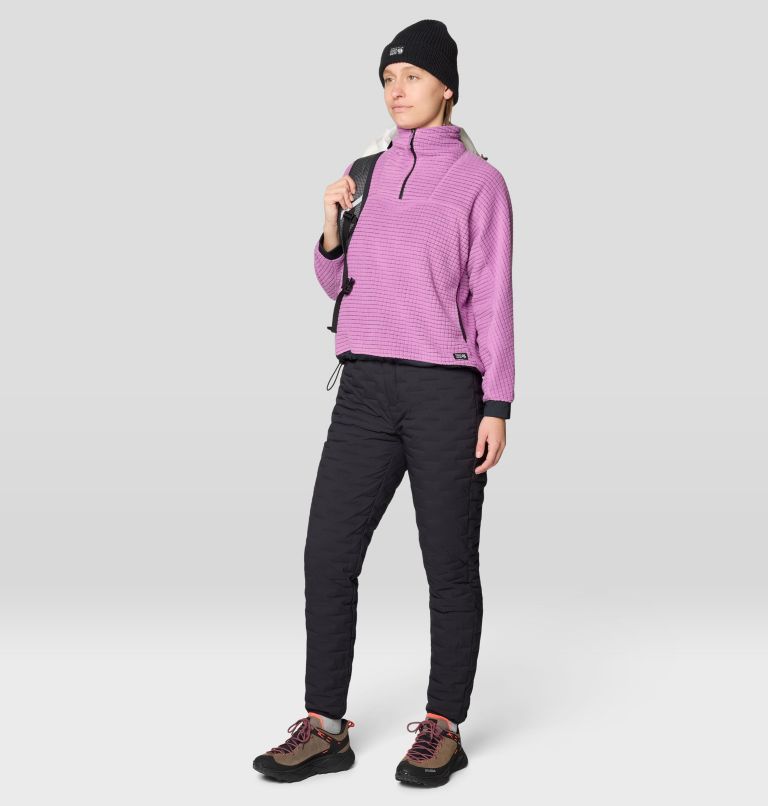 Women's Stretchdown Light Pant, Color: Black, image 2