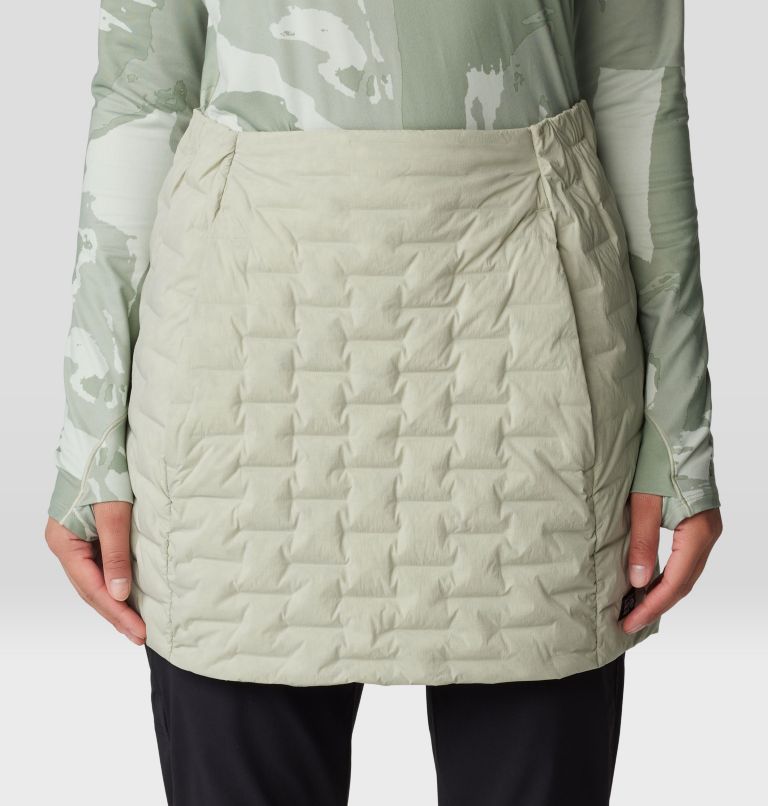 Women's StretchDown Skirt, Color: White Sage, image 5