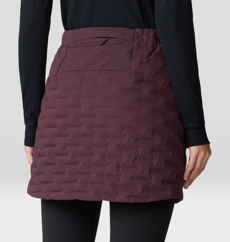 Women's StretchDown Skirt, Color: Blackberry, image 6