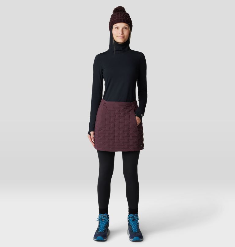 Women's StretchDown Skirt, Color: Blackberry, image 7