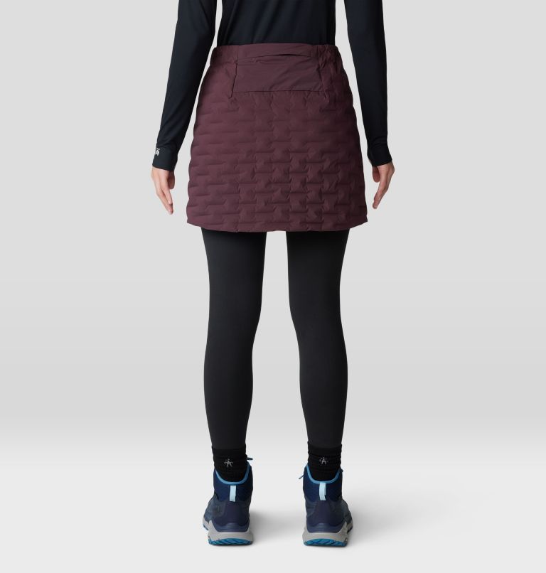 Women's StretchDown Skirt, Color: Blackberry, image 3