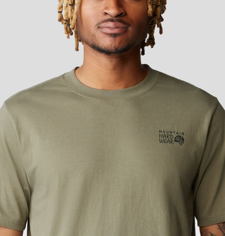 Men's Bear Short Sleeve, Color: Stone Green, image 4