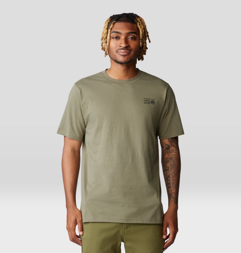 Men's Bear Short Sleeve, Color: Stone Green, image 1