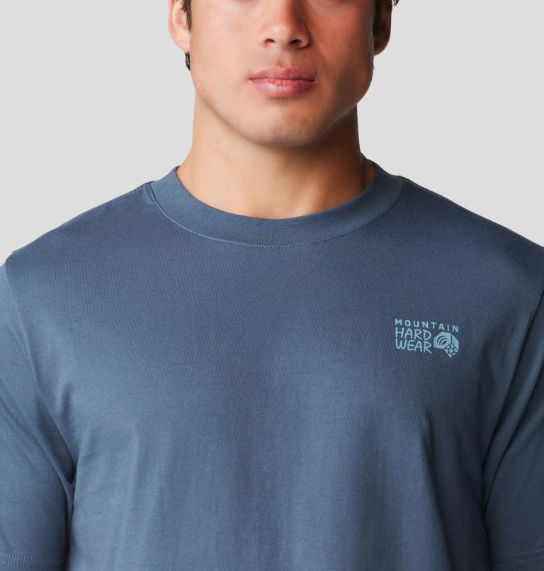 Men's Bear Short Sleeve, Color: Moon Blue, image 4