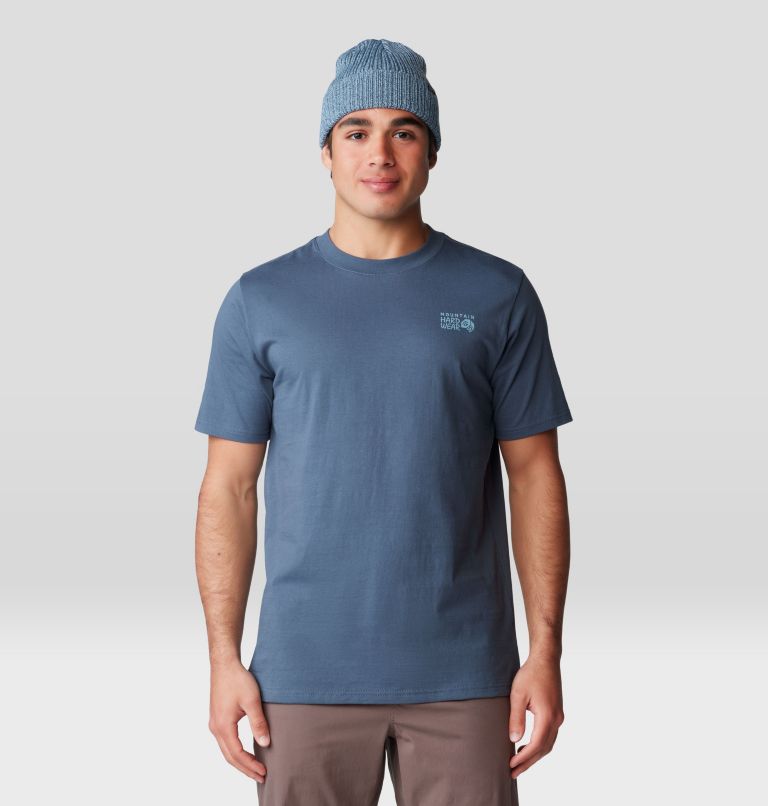 Men's Bear Short Sleeve, Color: Moon Blue, image 1