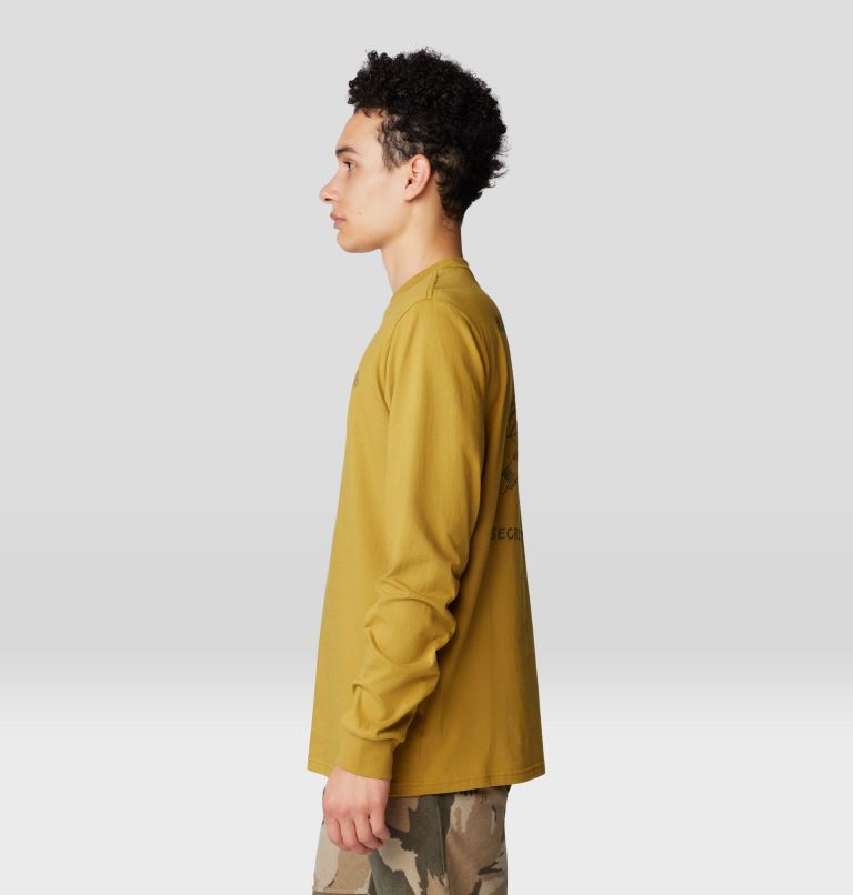 Men's Secret Stash Long Sleeve, Color: Dark Bolt, image 3
