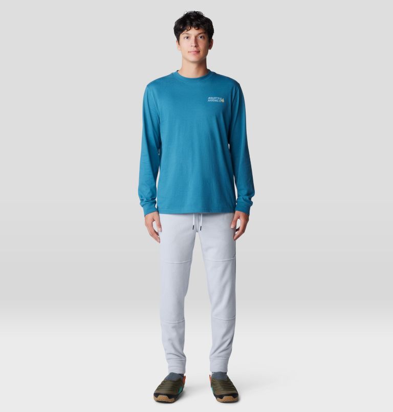 Men's Secret Stash Long Sleeve, Color: Baltic Blue, image 7