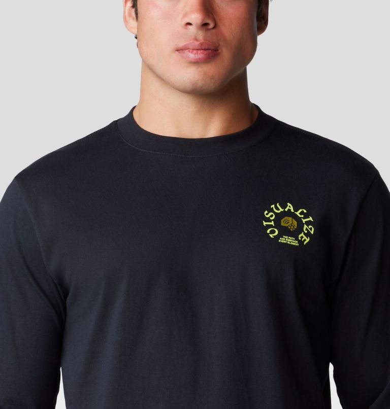 Men's Visualize Long Sleeve, Color: Black, image 4