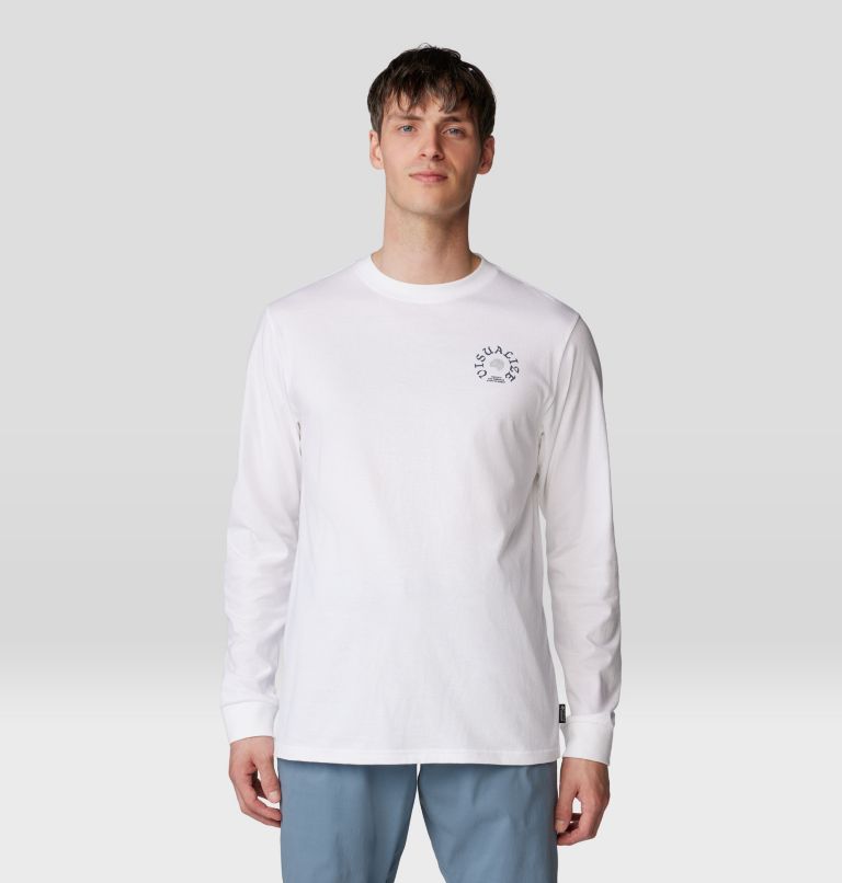 Men's Visualize Long Sleeve, Color: White, image 1