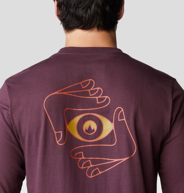 Men's Visualize Long Sleeve, Color: Blackberry, image 5