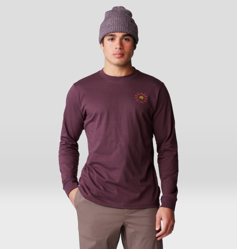 Men's Visualize Long Sleeve, Color: Blackberry, image 6