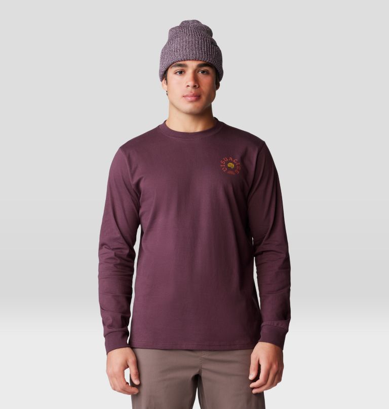 Men's Visualize Long Sleeve, Color: Blackberry, image 1