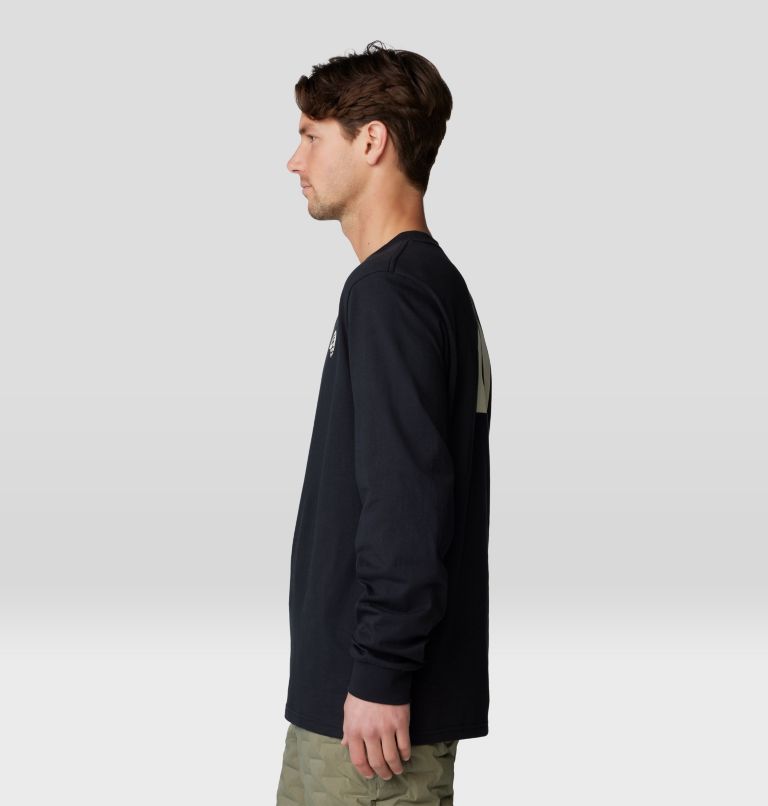 Men's Hardwear Long Sleeve, Color: Black, image 3