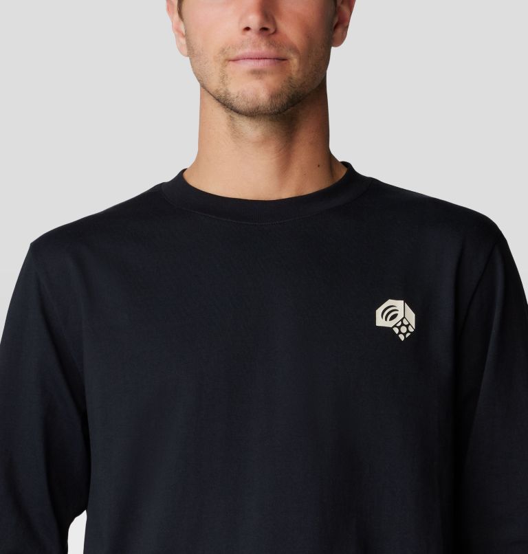 Men's Hardwear Long Sleeve, Color: Black, image 4