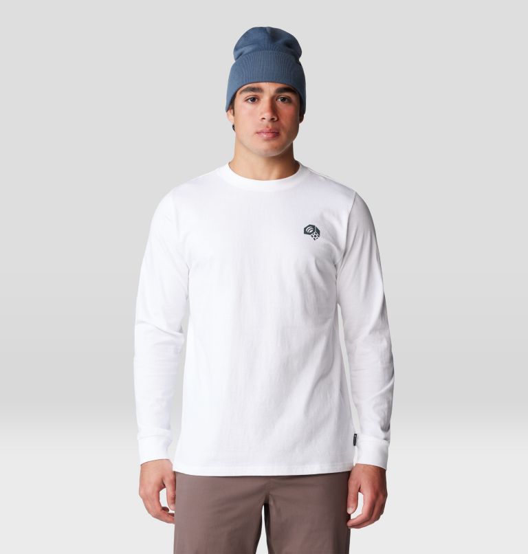 Men's Hardwear Long Sleeve, Color: White, image 1