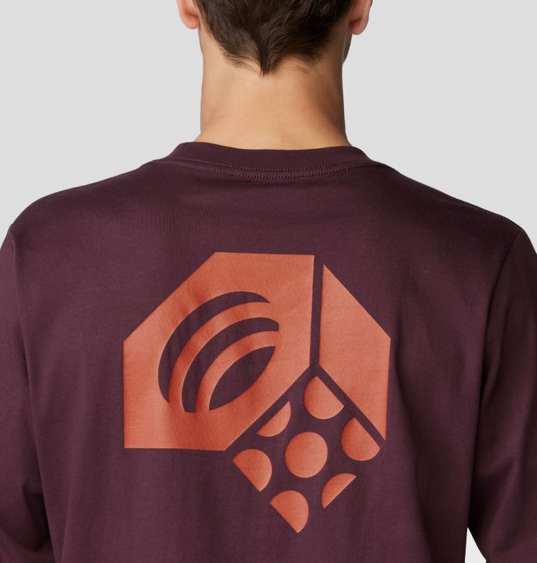 Men's Hardwear Long Sleeve, Color: Blackberry, image 5