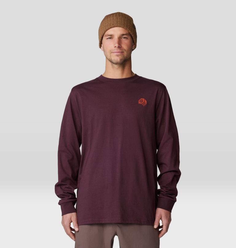 Men's Hardwear Long Sleeve, Color: Blackberry, image 6