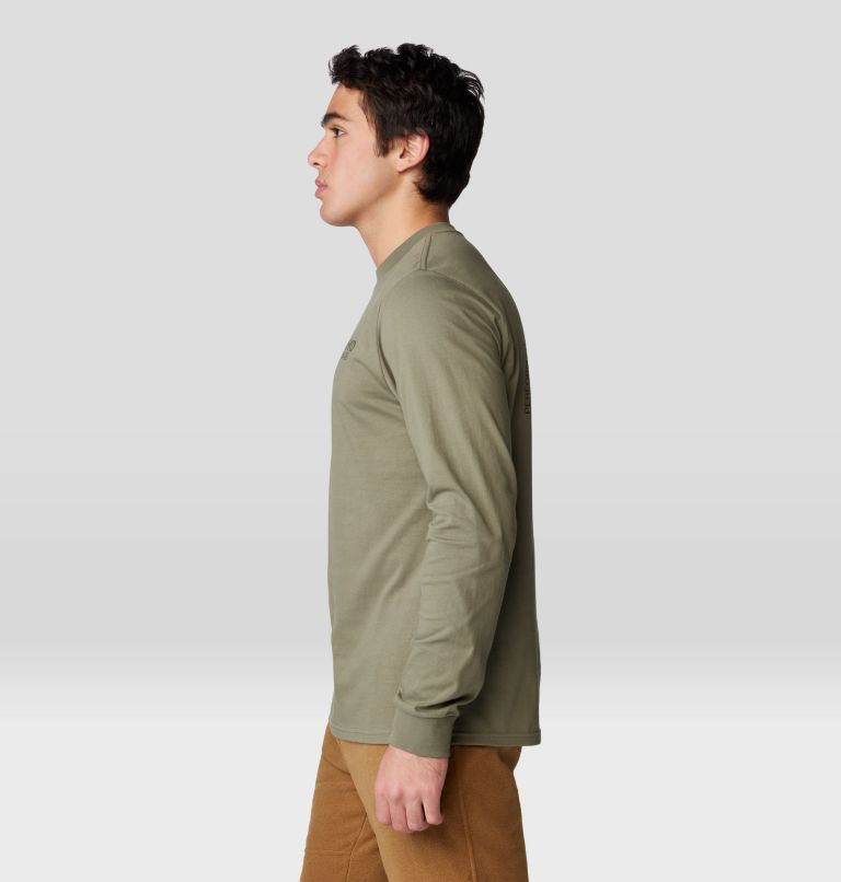 Men's Experiences Long Sleeve, Color: Stone Green, image 3