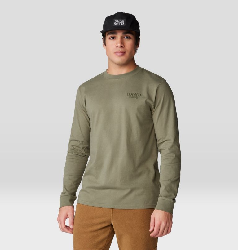 Men's Experiences Long Sleeve, Color: Stone Green, image 6