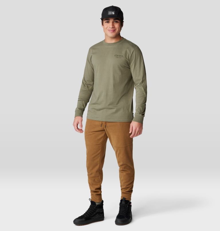 Men's Experiences Long Sleeve, Color: Stone Green, image 8