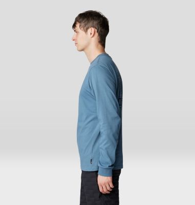 Men's Experiences Long Sleeve, Color: Adriatic Blue, image 15