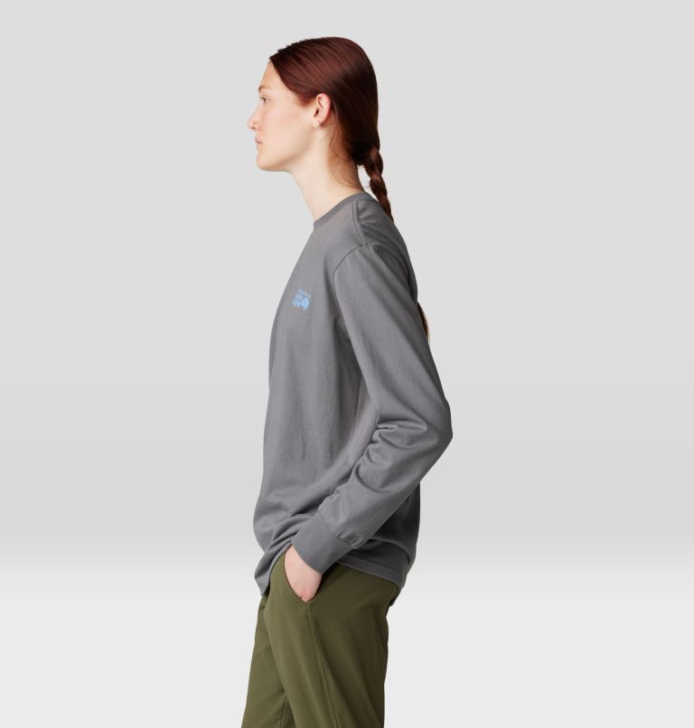 Women's Mt. Whitney Boxy Long Sleeve, Color: Sediment, image 3