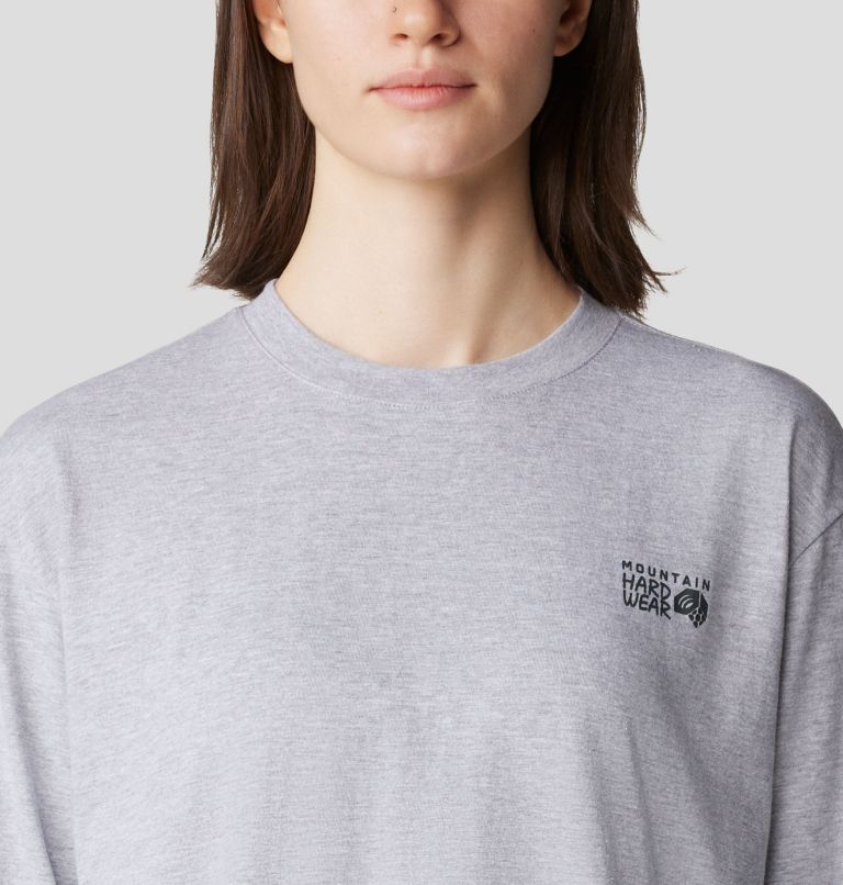 Women's Mt. Whitney Boxy Long Sleeve, Color: Hardwear Grey Heather, image 4