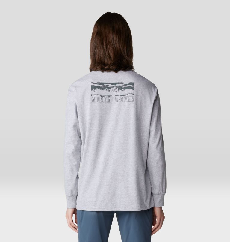 Women's Mt. Whitney Boxy Long Sleeve, Color: Hardwear Grey Heather, image 2
