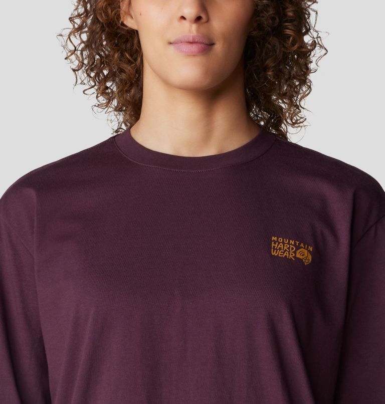 Women's Mt. Whitney Boxy Long Sleeve, Color: Blackberry, image 4