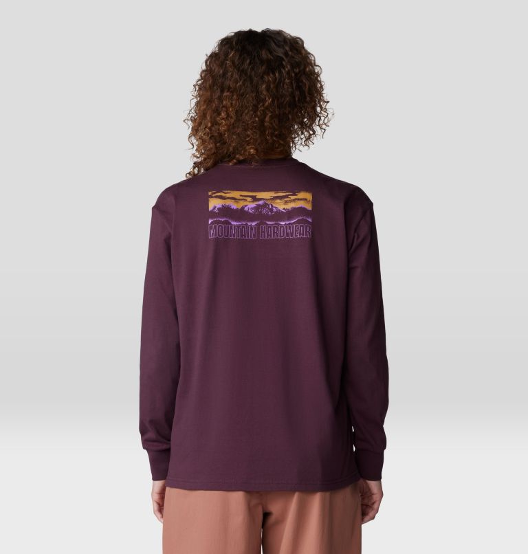 Women's Mt. Whitney Boxy Long Sleeve, Color: Blackberry, image 2