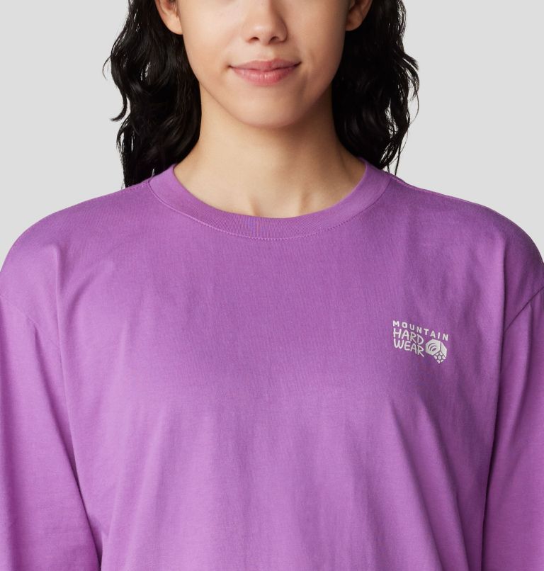 Women's Mt. Whitney Boxy Long Sleeve, Color: Lilac Glow, image 4