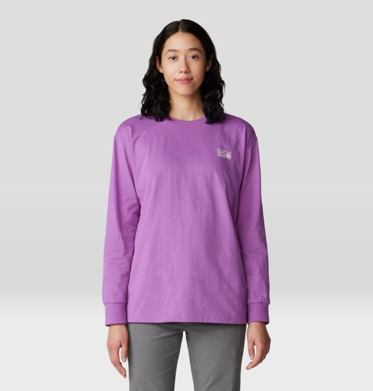 Women's Mt. Whitney Boxy Long Sleeve, Color: Lilac Glow, image 1