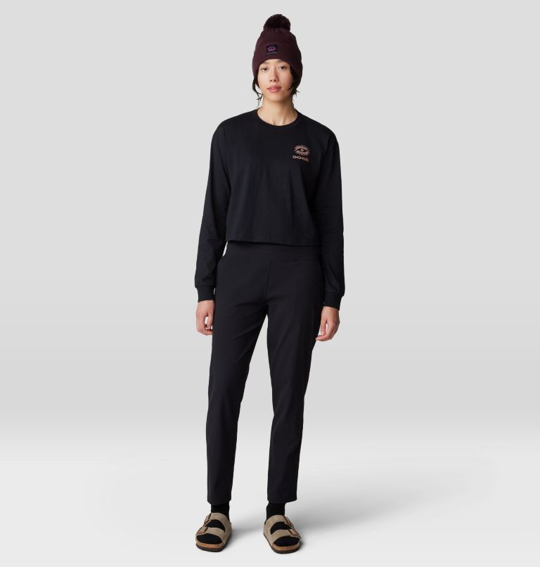 Women's Seek Long Sleeve, Color: Black, image 7