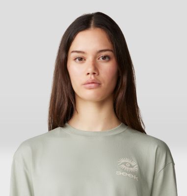 Women's Seek Long Sleeve, Color: White Sage, image 12