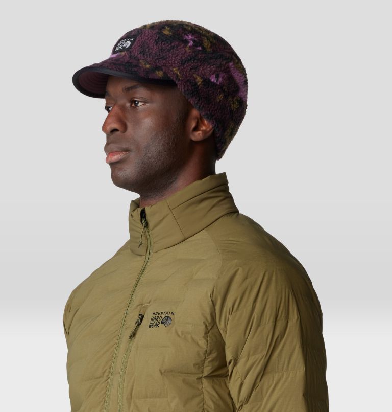 HiCamp Fleece Hat, Color: Blackberry Forests Floor Print, image 4