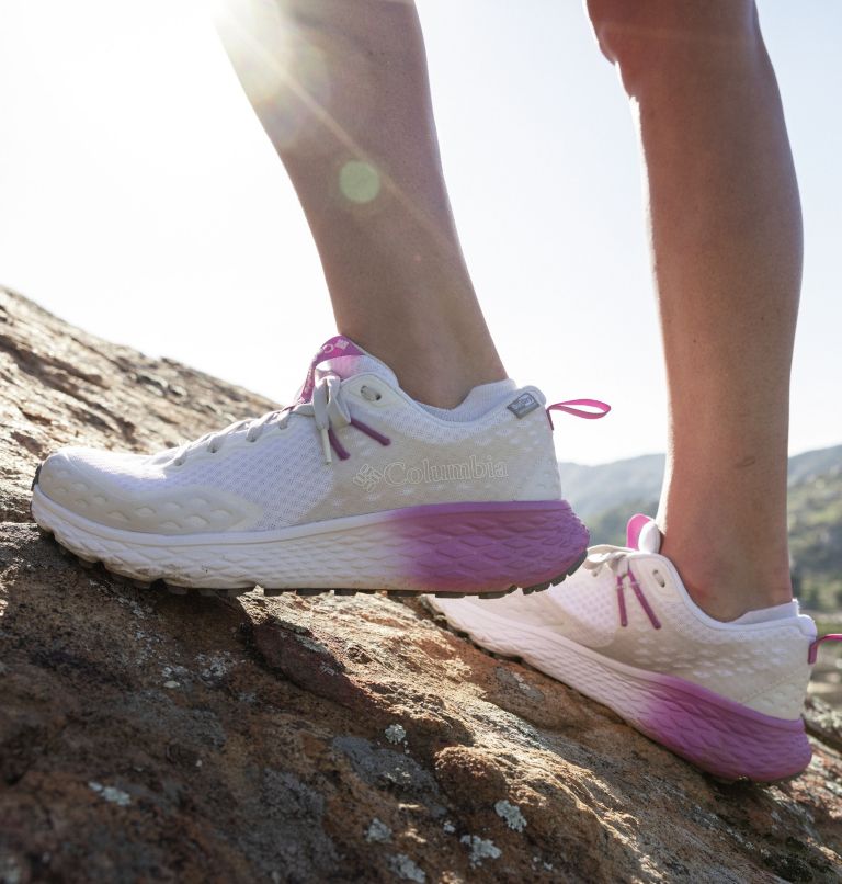 Women's Konos TRS OutDry Hiking Shoe, Color: White, Berry Patch, image 11