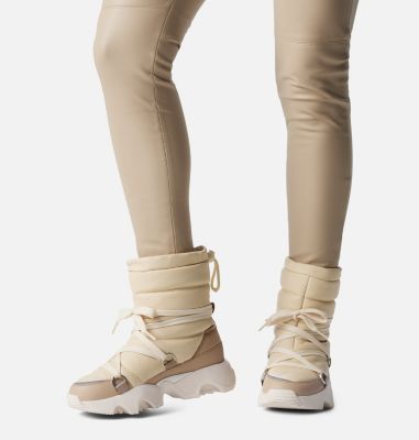 Women's KINETIC Impact NXT Waterproof Boots, Color: Honey White, Dusty Tan, image 2