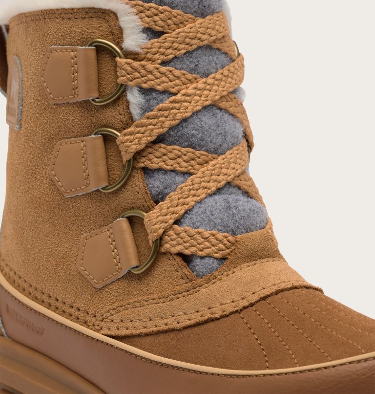 TIVOLI V Women's Waterproof Boot, Color: Tawny Buff, Velvet Tan, image 9