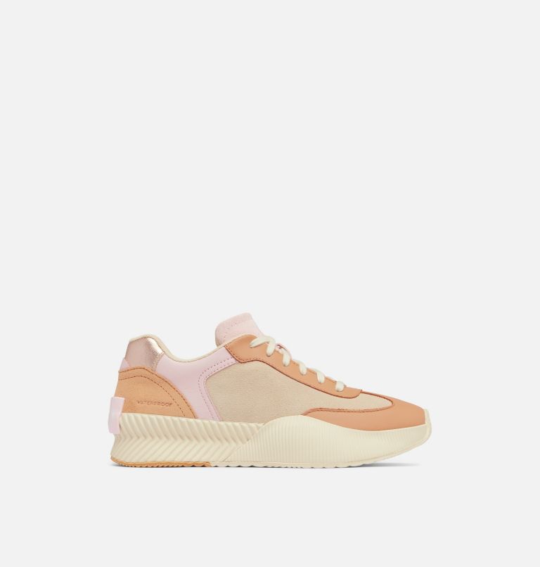 Thumbnail: Sneakers impermeabili ONA BLVD Classic da donna, Color: Honest Beige, Whitened Pink, image 1