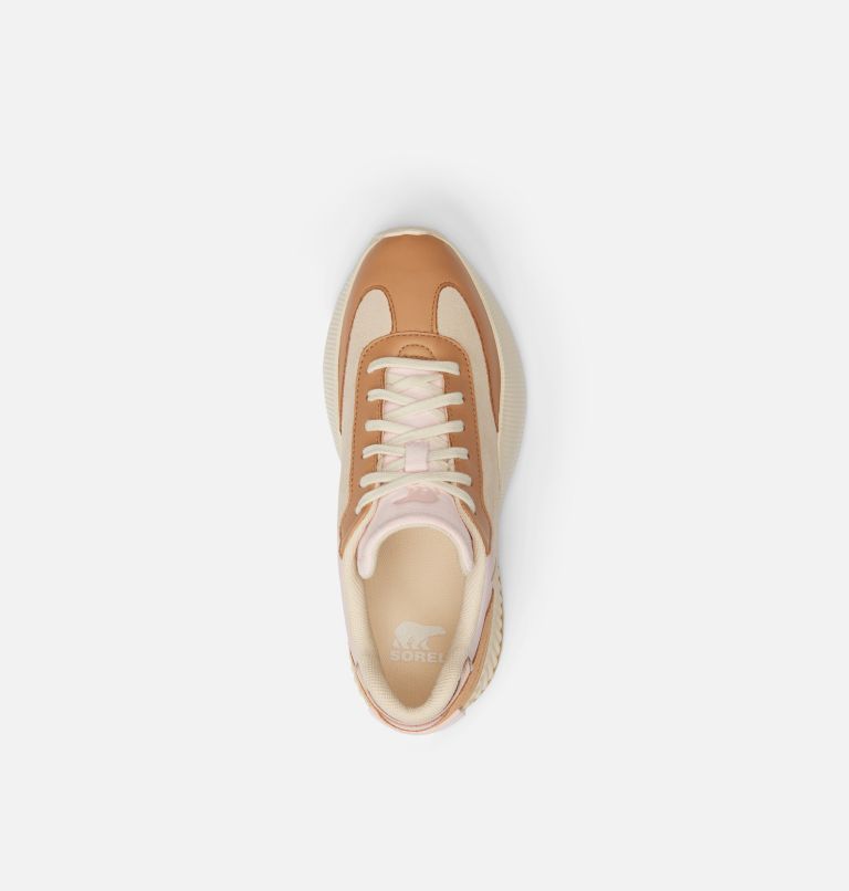 Thumbnail: Sneakers impermeabili ONA BLVD Classic da donna, Color: Honest Beige, Whitened Pink, image 5