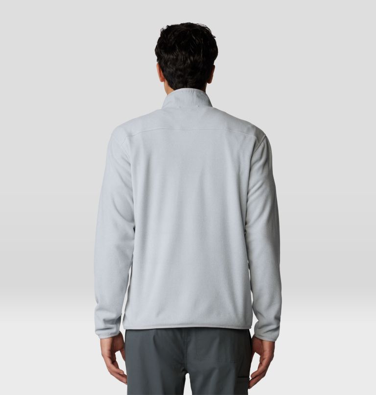 Men's Microchill Snap Pullover, Color: Glacial Heather, image 2