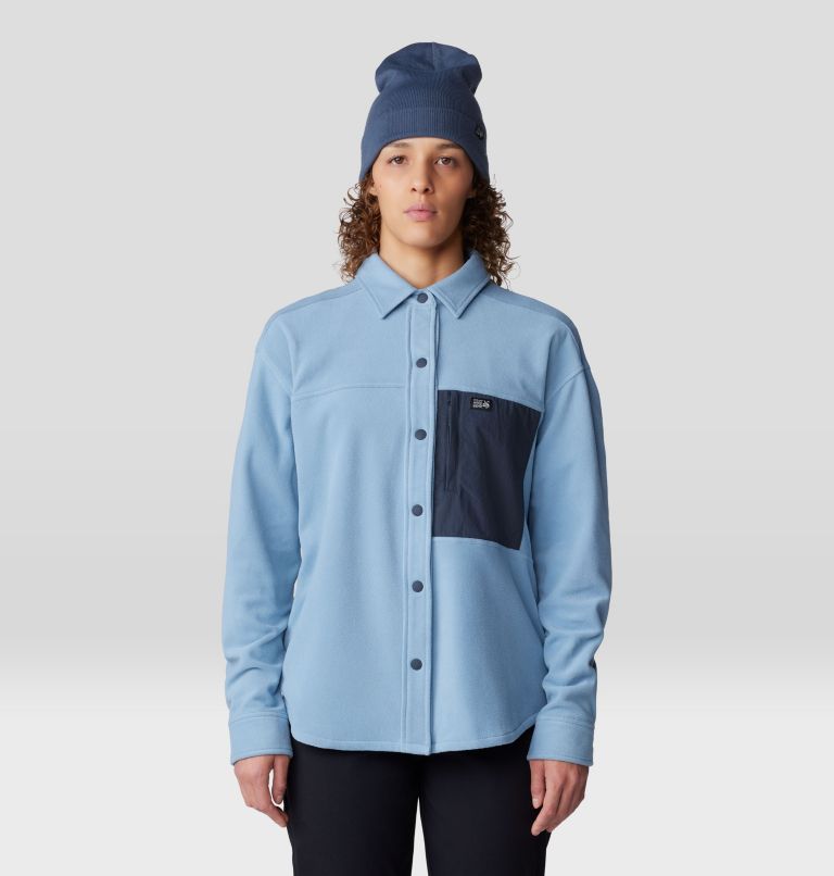 Women's Microchill Shirt, Color: Element, image 6